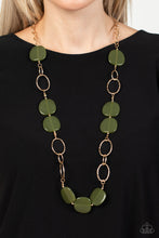 Load image into Gallery viewer, Paparazzi&#39;s Posh Prom - Green necklace
