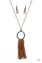 Load image into Gallery viewer, Paparazzi&#39;s Namaste Mama - Blue Urban necklace
