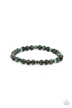 Load image into Gallery viewer, Paparazzi&#39;s Interstellar Solitude - Green Urban Men bracelet
