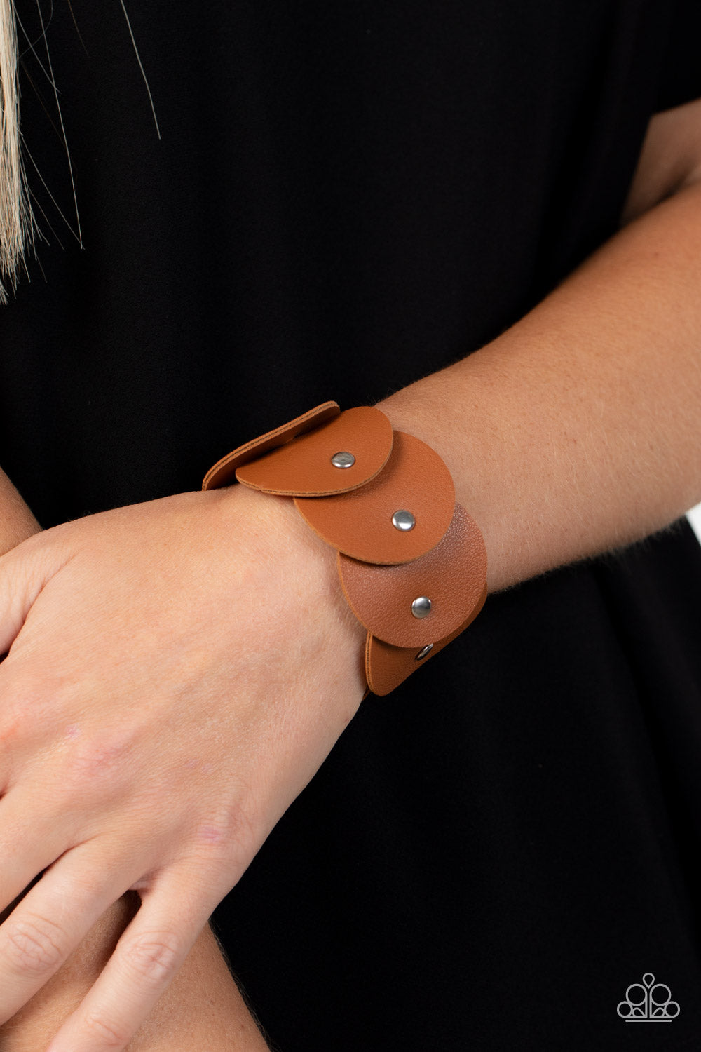 Paparazzi's Rhapsodic Roundup - Brown Urban bracelet