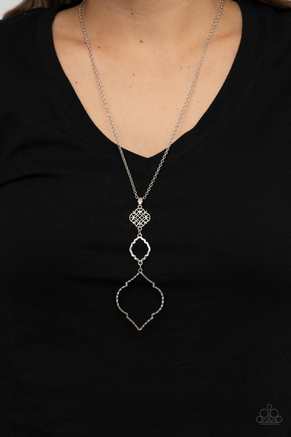 Paparazzi's Marrakesh Mystery - Silver necklace