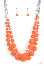 Load image into Gallery viewer, Paparazzi&#39;s Summer Excursion - Orange necklace
