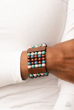 Load image into Gallery viewer, Paparazzi&#39;s Island Soul - Multi Wood bracelet
