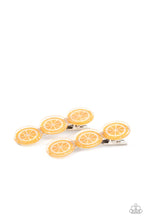 Load image into Gallery viewer, Paparazzi&#39;s Charismatically Citrus - Orange Hair Clip
