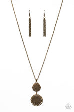 Load image into Gallery viewer, Paparazzi&#39;s Meet Me at the Garden Gate - Brass necklace
