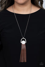 Load image into Gallery viewer, Paparazzi&#39;s Winslow Wanderer - White necklace
