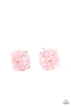 Load image into Gallery viewer, Paparazzi&#39;s Bunches of Bubbly - Pink pearl post earrings
