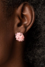 Load image into Gallery viewer, Paparazzi&#39;s Bunches of Bubbly - Pink pearl post earrings
