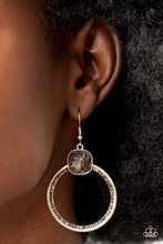 Load image into Gallery viewer, Paparazzi&#39;s Cheers to Happily Ever After - Silver hoop earrings
