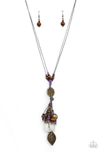 Load image into Gallery viewer, Paparazzi&#39;s Knotted Keepsake - Purple Urban necklace
