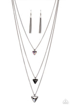 Load image into Gallery viewer, Paparazzi&#39;s Follow the LUSTER - Black Iridescent necklace
