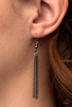 Load image into Gallery viewer, Paparazzi&#39;s Follow the LUSTER - Black Iridescent necklace
