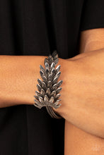 Load image into Gallery viewer, Paparazzi&#39;s BOA and Arrow - Silver bracelet
