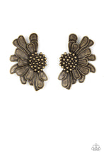 Load image into Gallery viewer, Paparazzi&#39;s Farmstead Meadow - Brass earrings
