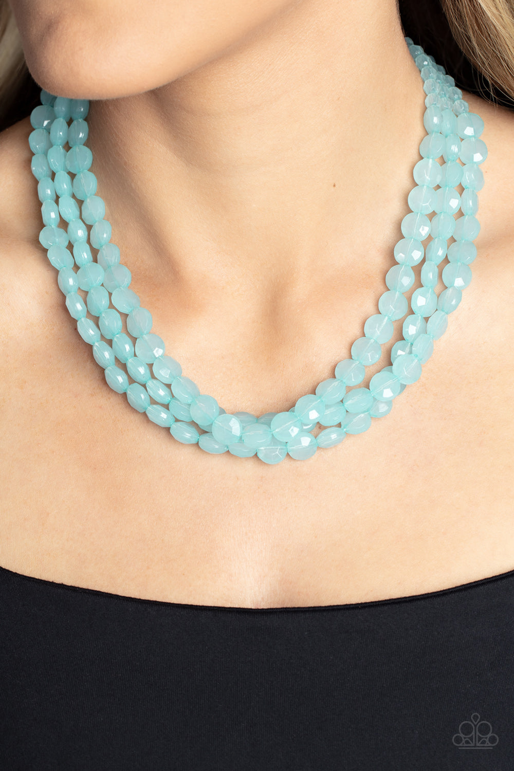 Paparazzi's Boundless Bliss - Blue necklace