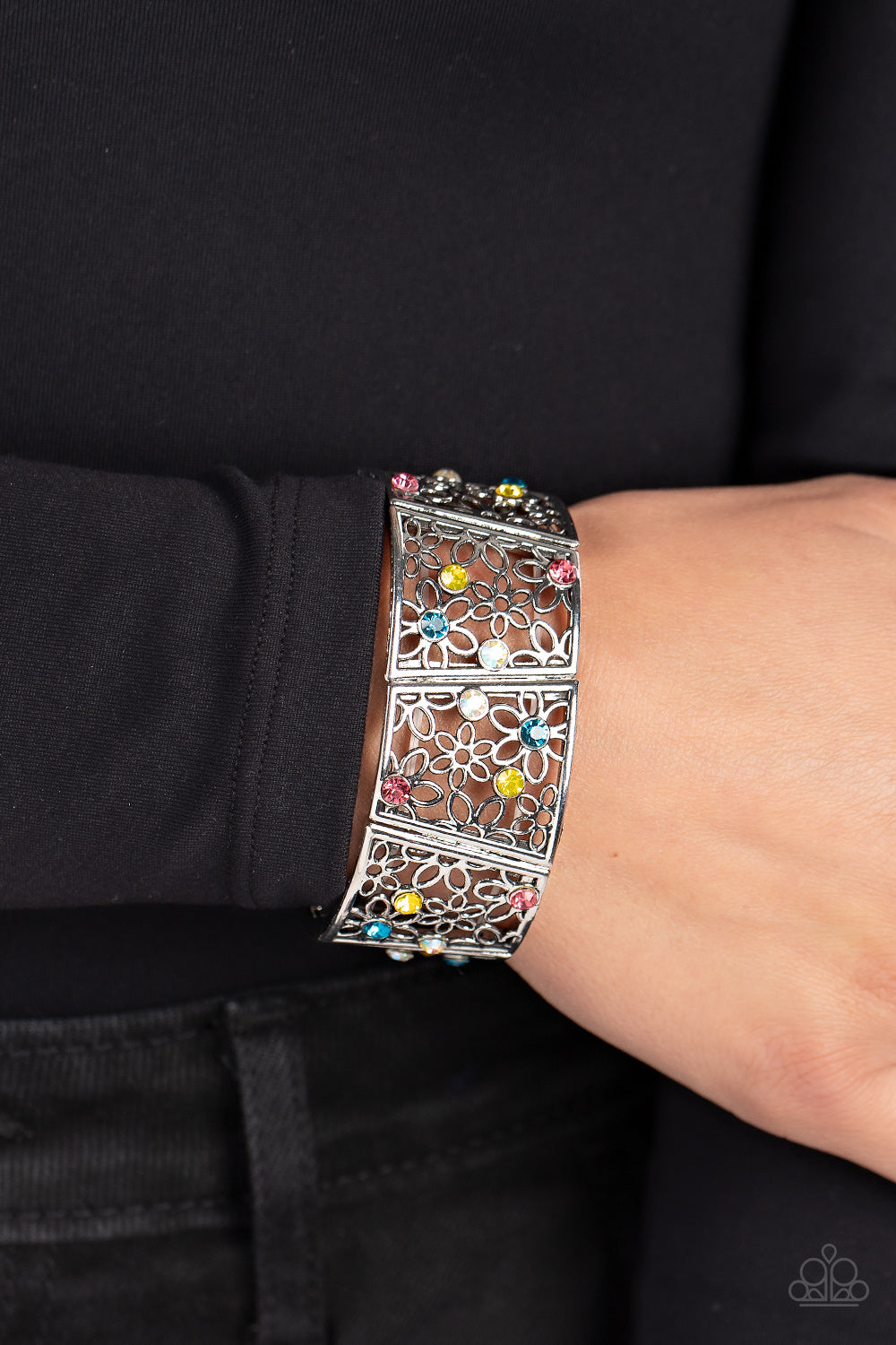 Paparazzi's Spring Greetings - Multi Iridescent bracelet