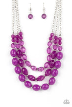 Load image into Gallery viewer, Paparazzi&#39;s Tropical Hideaway - Purple necklace
