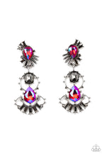 Load image into Gallery viewer, Paparazzi&#39;s Ultra Universal - Pink Iridescent earrings (Life of the Party)
