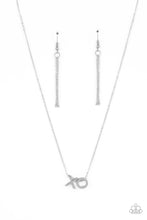 Load image into Gallery viewer, Paparazzi&#39;s Hugs and Kisses - Silver necklace
