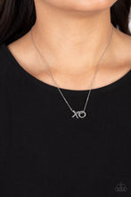 Load image into Gallery viewer, Paparazzi&#39;s Hugs and Kisses - Silver necklace
