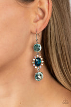 Load image into Gallery viewer, Paparazzi&#39;s Magical Melodrama - Blue Iridescent post earrings
