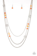 Load image into Gallery viewer, Paparazzi&#39;s Pretty Pop-tastic! - Orange necklace
