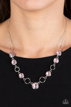 Load image into Gallery viewer, Paparazzi&#39;s Elegantly Elite - Pink necklace
