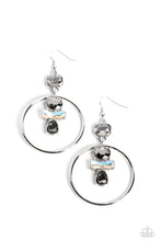 Load image into Gallery viewer, Paparazzi&#39;s Geometric Glam - Silver earrings
