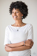 Load image into Gallery viewer, Paparazzi&#39;s All Aglitter - Silver bracelet
