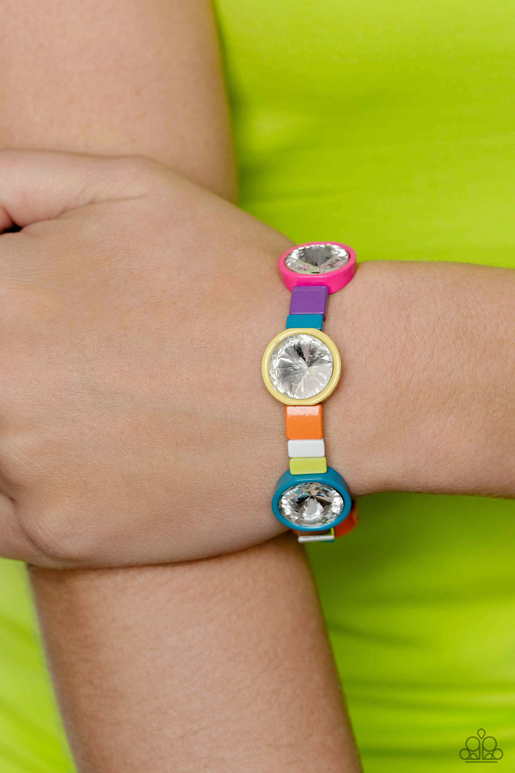 Paparazzi's Multicolored Madness - Multi bracelet