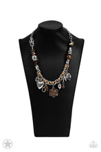 Load image into Gallery viewer, Paparazzi&#39;s Charmed, I Am Sure - Brown necklace (Blockbusters)
