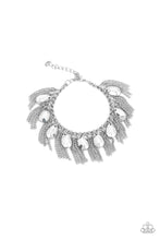 Load image into Gallery viewer, Paparazzi&#39;s Brag Swag - Silver bracelet
