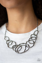 Load image into Gallery viewer, Paparazzi&#39;s All Around Radiance - Black necklace
