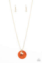 Load image into Gallery viewer, Paparazzi&#39;s Beach House Harmony - Orange necklace
