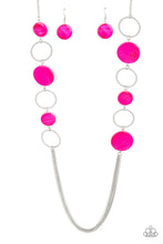 Load image into Gallery viewer, Paparazzi&#39;s Beach Hub - Pink Necklace
