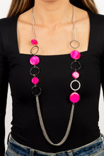 Load image into Gallery viewer, Paparazzi&#39;s Beach Hub - Pink Necklace
