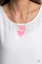 Load image into Gallery viewer, Paparazzi&#39;s Crystal Catwalk - Pink necklace
