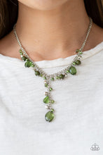Load image into Gallery viewer, Paparazzi&#39;s Crystal Couture - Green necklace
