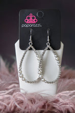 Load image into Gallery viewer, Paparazzi&#39;s Say No More! - White Pearl hoop earrings
