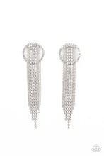 Load image into Gallery viewer, Paparazzi&#39;s Dazzle by Default - White post earrings (Life of the Party)
