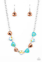 Load image into Gallery viewer, Paparazzi&#39;s Dreamy Drama - Orange Iridescent necklace
