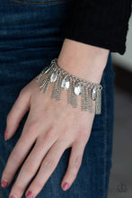 Load image into Gallery viewer, Paparazzi&#39;s Brag Swag - Silver bracelet
