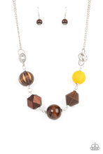 Load image into Gallery viewer, Paparazzi&#39;s Eco Extravaganza - Yellow necklace
