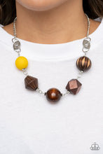 Load image into Gallery viewer, Paparazzi&#39;s Eco Extravaganza - Yellow necklace
