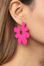 Load image into Gallery viewer, Paparazzi&#39;s Flower Power Fantasy - Pink earrings
