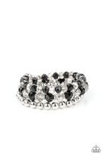 Load image into Gallery viewer, Paparazzi&#39;s Gimme Gimme - Black bracelet
