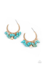 Load image into Gallery viewer, Paparazzi&#39;s Gorgeously Grounding - Gold hoop earrings
