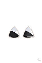 Load image into Gallery viewer, Paparazzi&#39;s Kaleidoscopic Collision - Black post earrings
