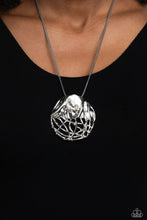 Load image into Gallery viewer, Paparazzi&#39;s Lush Lattice - White necklace
