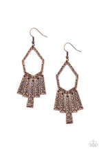 Load image into Gallery viewer, Paparazzi&#39;s Museum Find - Copper earrings
